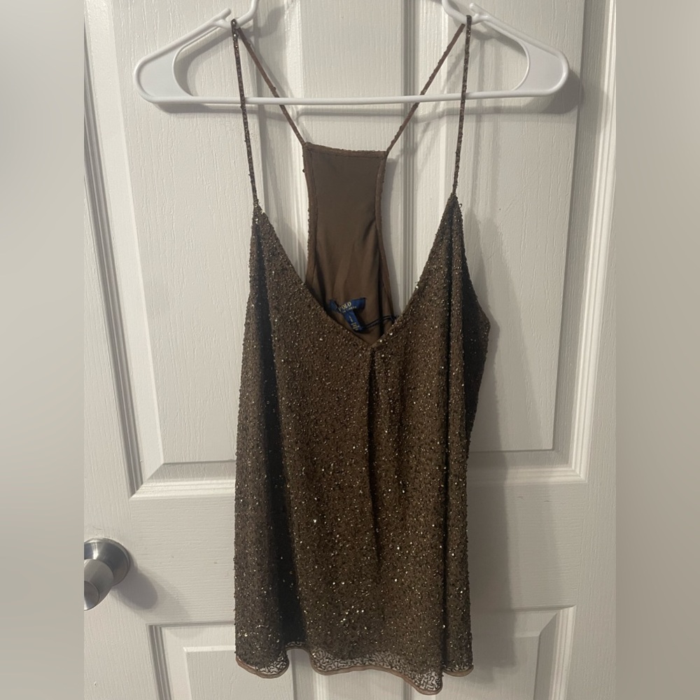 Ralph Lauren Beaded Top